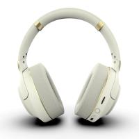 INCA Ibk-503b Kablosuz 5.3 Bluetooth Hafıza Kart Destekli Kulak Üstü Kulaklık Bej BEYAZ